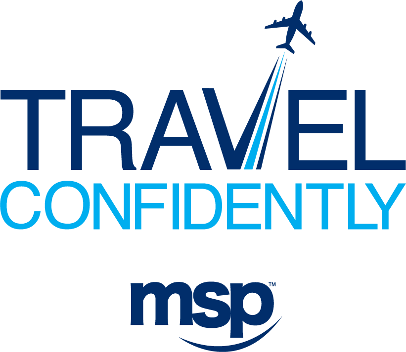Travel Confidently Logo - Stacked PNG
