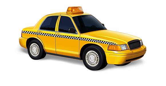 Taxi-Illustration