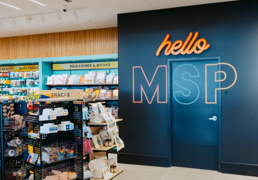 inside of hometown market 