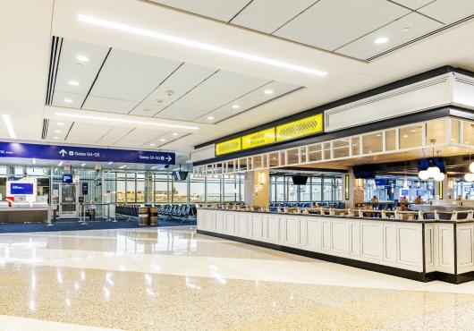 Mimosa located near gate G1 