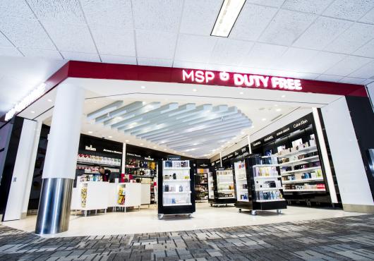 Storefront of MSP Shopping by Dufry