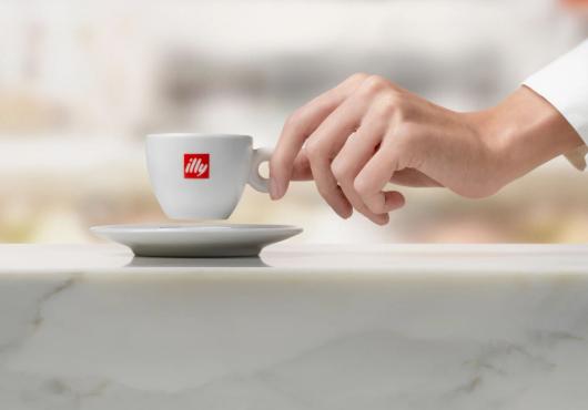 illy espresso cup and saucer