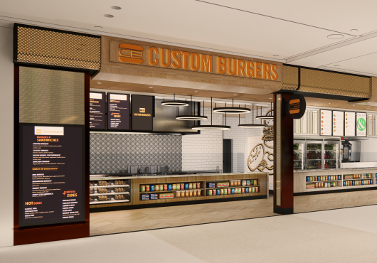 Storefront Rendering of Custom Burger