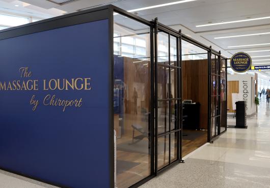 New massage lounge outside 