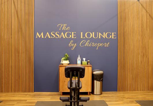 massage lounge inside 