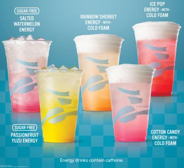 Caribou Coffee energy drinks