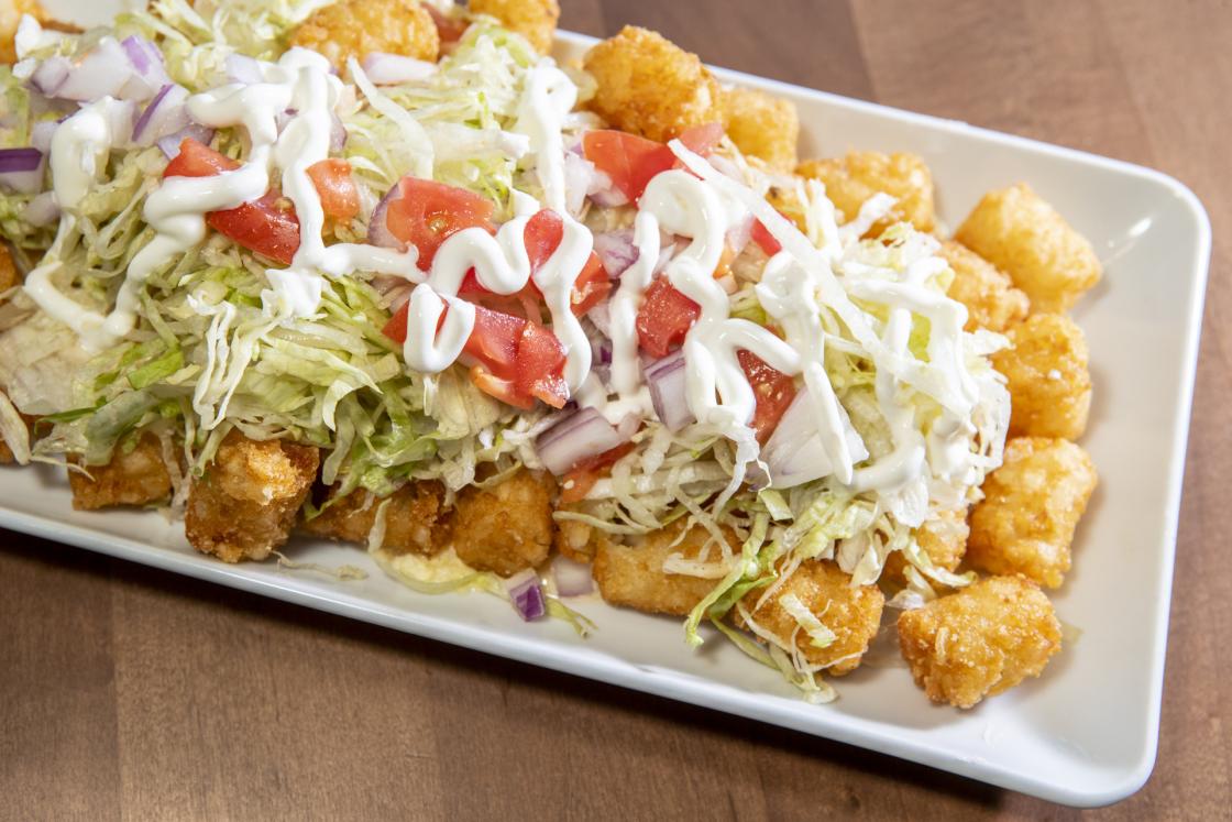 Totchos from Blue Door Pub