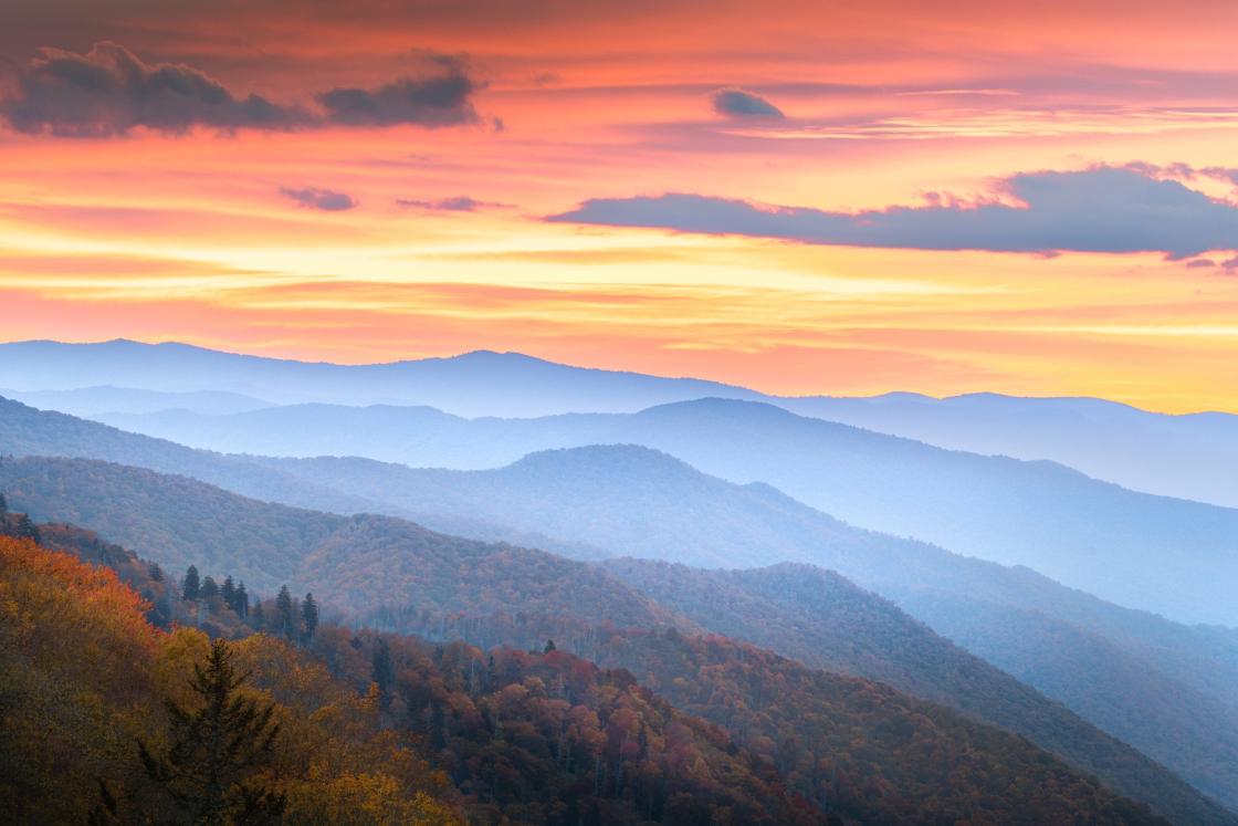 Blue Ridge mountains