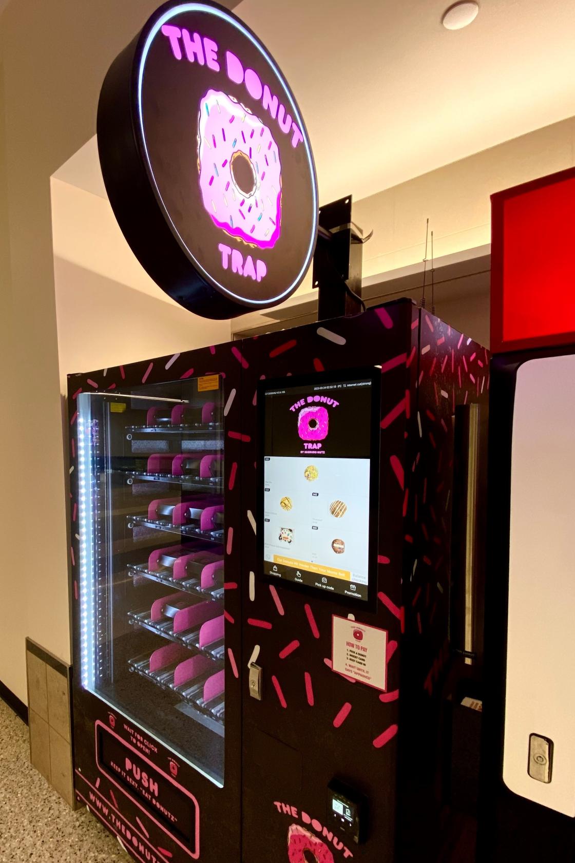 Donut Trap Vending Machine