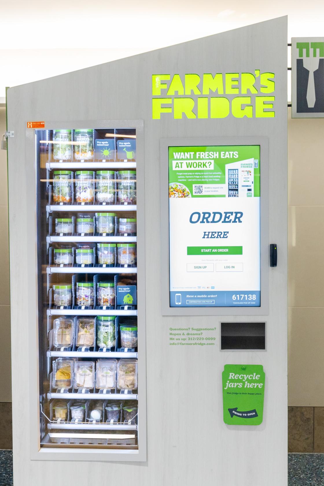 Farmer's Fridge Vending Machine