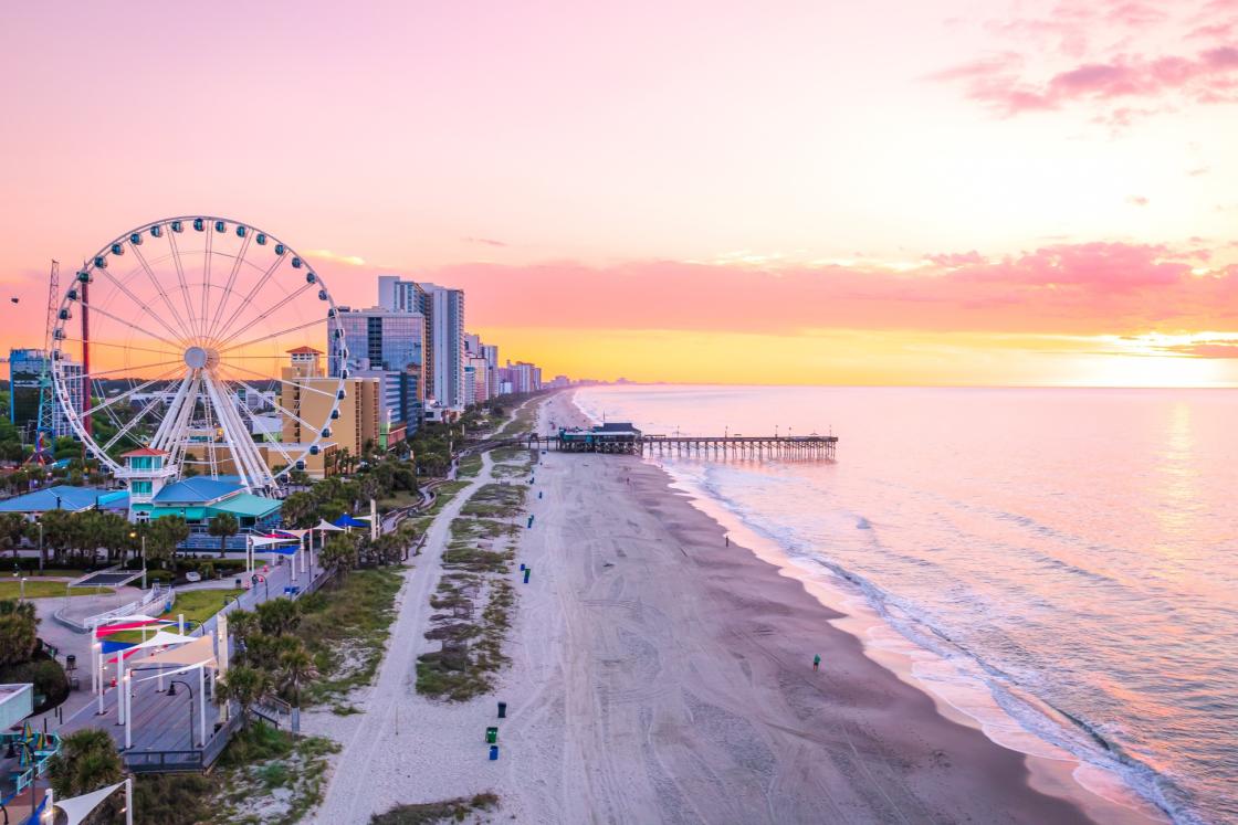 Beach and Ferris Wheel