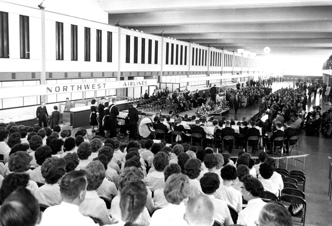 T1 grand opening event 1962