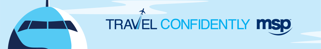 Travel Confidently MSP graphic