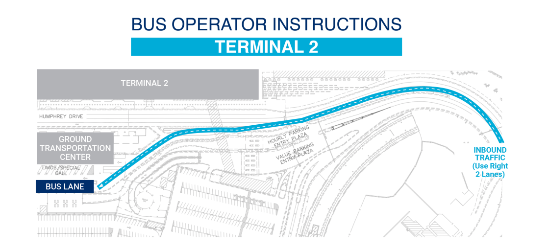 Terminal 2 at MSP Bus Operators