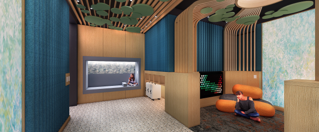 Rendering of Fraser lounge nook