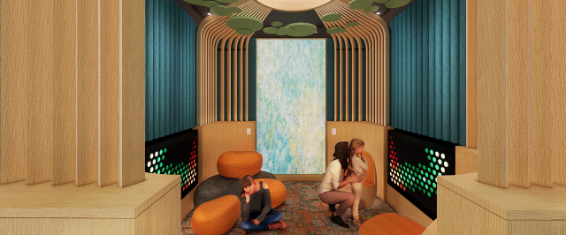 Rendering of Fraser semi private room
