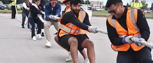Action shot from 2025 Plane Pull