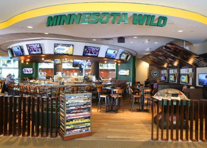 Minnesota Wild sports bar T2