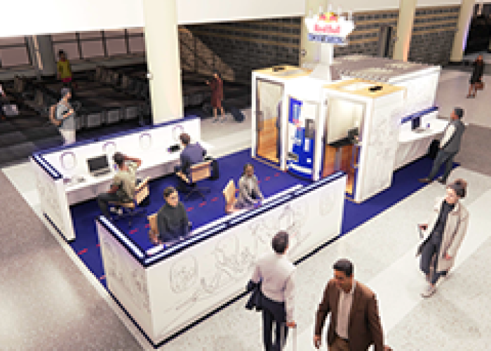 Second version Red Bull mall space 2026