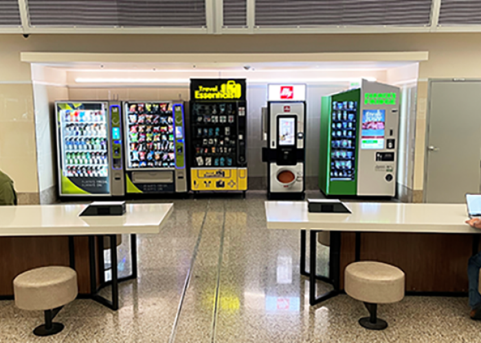 T1 lobby vending area 2025