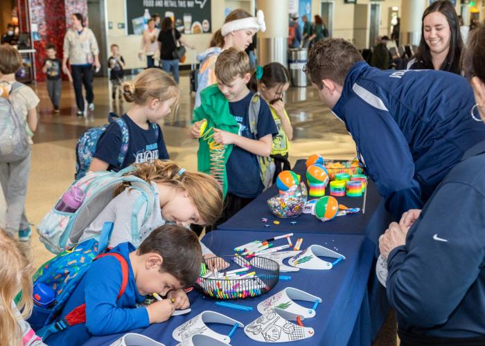 Terminal 2 spring break activity