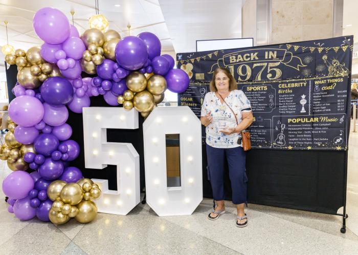 Debra Ruiz Chili's employee 50 years at MSP