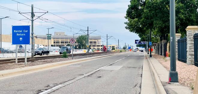 34th Ave construction zone