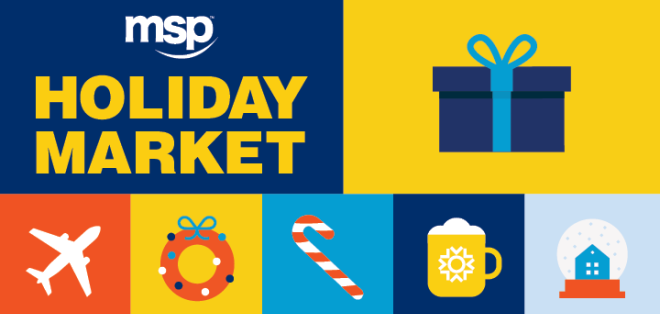 Holiday market graphic